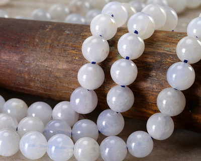 Blue Rose Quartz Round 8mm