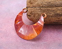 Patricia Healey Copper Crescent Focal Link 30x29mm