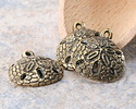 Mykonos Antique Brass (plated) Sand Dollar Focal 20mm