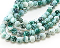 Ocean Whirl Agate Round 10mm