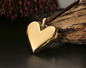 Nina Designs Large Bronze Heart Locket 24x30mm