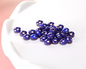 Czech Glass Bronzed Cobalt Fire Polished Rondelle 2x3mm