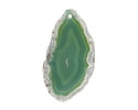 Lagoon Agate Freeform Slice w/ Natural Edge Focal 25-45x55-82mm