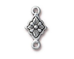 TierraCast Antique Silver Plated Reina Link 10x20mm
