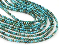 Hubei Turquoise (AA, Blue Green) Round 2mm