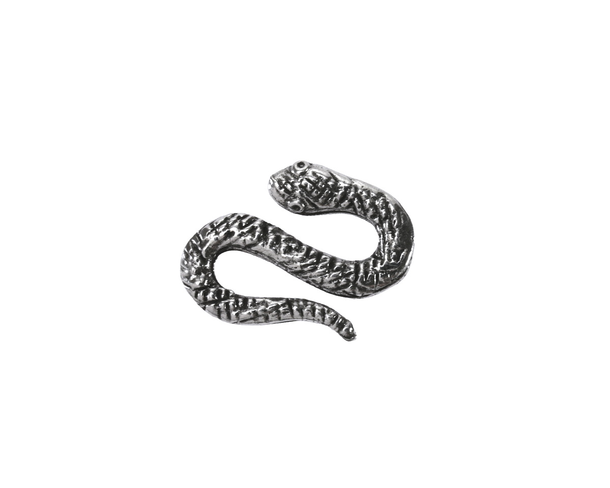 Green Girl Pewter Snake S-Hook 18x13mm