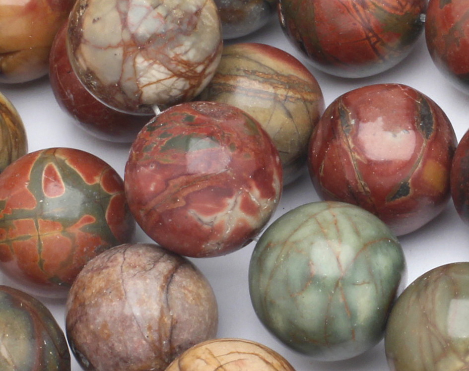 Red Creek Jasper Round 20mm