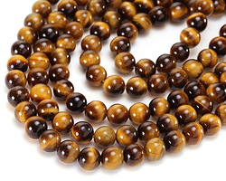 Tiger Eye (A) Round 8mm