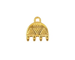 Cymbal Vori IV 24k Gold (plated) Ending for SuperDuo 15x14mm