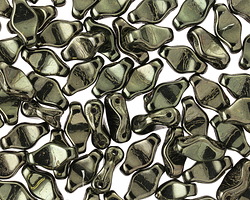 TOHO Cradle Bead Metallic Olivine Luster Horizontal 2-Hole 10x6mm