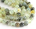 Green Tourmalinated Quartz (B) Round 10mm