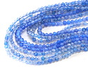 Blue Agate Faceted Round 2mm