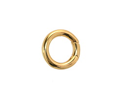 18K Gold (plated) Large Round Clasp 15mm