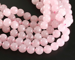 Rose Quartz Round 10mm Beads