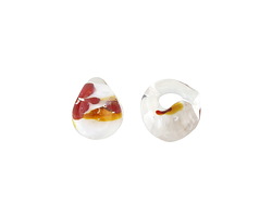 Unicorne Beads Glass Old Fashioned Teardrop 9-10mm