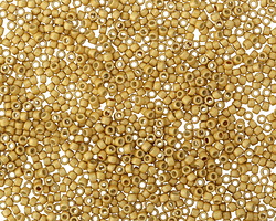 TOHO PermaFinish Galvanized (matte) Starlight Round 15/0 Seed Bead