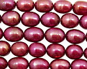 Berry Pink Rice 9-11mm