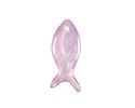 Lavender Resin & Shell Fish Focal 10x24mm