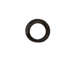 African Recycled Glass Jet Dogon Mini Ring 10-15mm