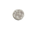Nunn Design Antique Silver (plated) Small Organic Flat Circle 14.5mm