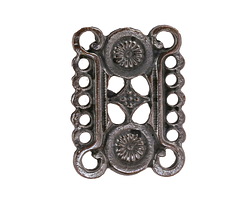 Mykonos Antique Copper (plated) Ornate Link 22x23mm