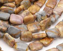 Venus Jasper Thin Pillow 14x10mm