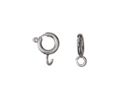 Stainless Steel Spring Ring Clasp 8mm