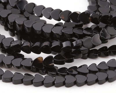 Black Sardonyx Heart 4mm