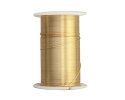 Beadalon ColourCraft Wire Gold Color 26 gauge, 34 Yards