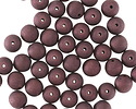 Czech Glass ColorTrends: Deep Plum Round 6mm