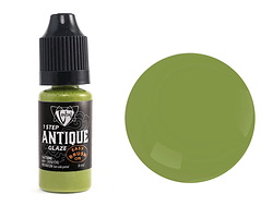Vintaj 1 Step Olive Green Antique Glaze 9ml