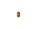TierraCast Antique Gold (plated) Beaded Heishi w/ Rings 6mm