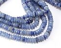 Blue Aventurine Faceted Spacer Rondelle 2x5mm