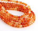 Carnelian (natural-orange) Round 6mm