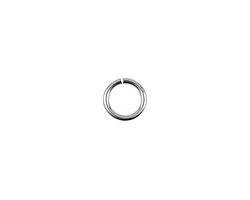 Nunn Design Antique Silver (plated) Round Jump Ring 8mm, 16 gauge