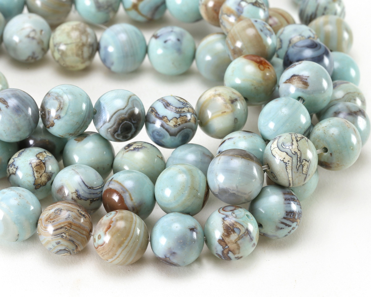 Aqua Terra Agate Round 14mm