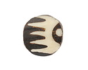African Batiked Bone Radiant Tile 19-22x20-23mm