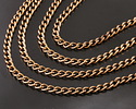 Antique Brass Medium Curb Chain