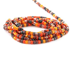 Flame Thrower Matubo Rocailles 6/0 Bead Mix 4mm