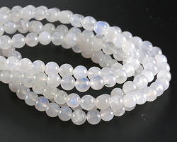 Moonstone (rainbow AA) Round 6mm