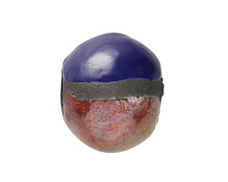 Mykonos Ceramic Raku Metallic Midnight Round 18mm