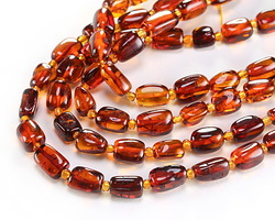 Red Amber (A) Irregular Rectangle 6x8-10mm