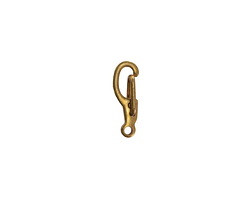 Vintaj Solid Brass Self Closing Clasp 14x5mm