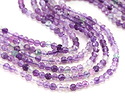 Purple Fluorite (AA) Microfaceted Round 3mm