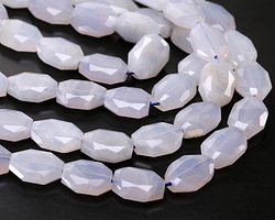 Blue Rose Quartz Faceted Slab 12x16mm
