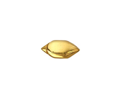 Cymbal Ralaki 24k Gold (plated) Magnetic Clasp for GemDuo 14x12mm