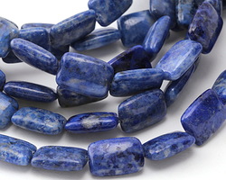 Denim Lapis Thin Pillow 14x10mm