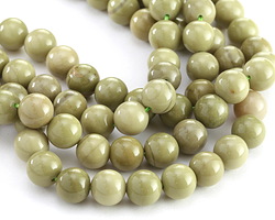 Green Imperial Jasper Round 10mm