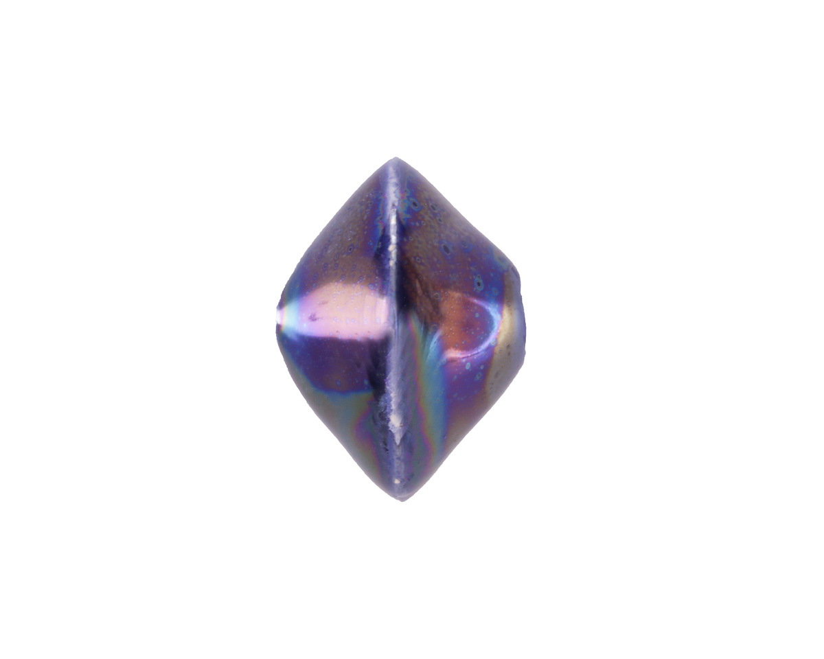Mykonos Ceramic Iridescent Cobalt Saucer 13x18mm