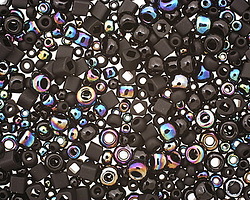 TOHO Borakku Black Seed Bead Mix